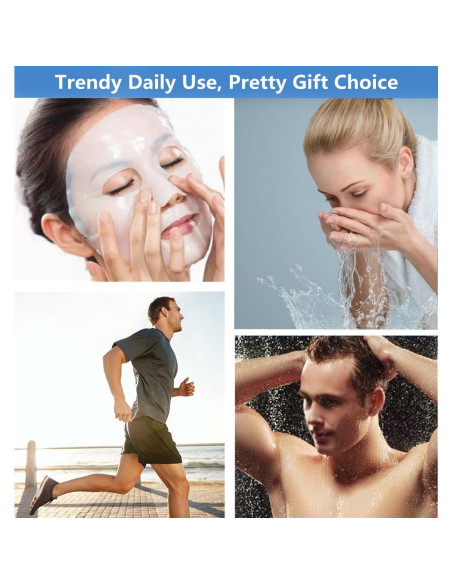 Banda de Pelo de Metal Ondulado Bodbop - 2 Piezas Unisex