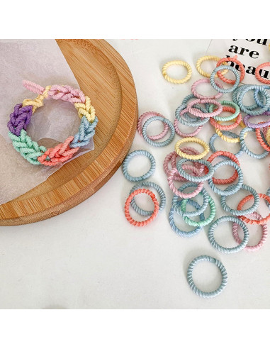 300 Bandas para el Cabello BlueZOO para Niños y Bebés 2cm