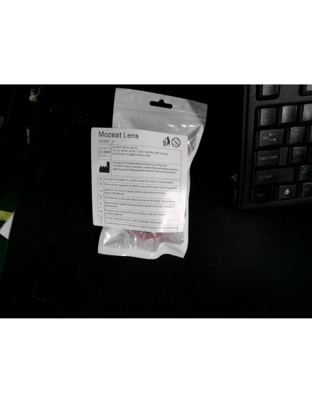 Cepillo de Pelo Plegable con Espejo Rosa MOZEAT LENS