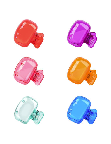6 Tapas Protectores de Cepillo de Dientes Atiloy - Colores Vivos