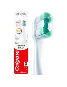 Cepillos de Dientes Colgate Total Prevención Activa Medianos - Paquete de 2