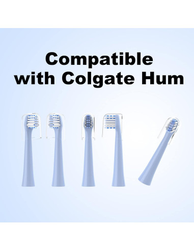 Cabezas de repuesto para cepillo eléctrico Colgate Hum - 10 unidades