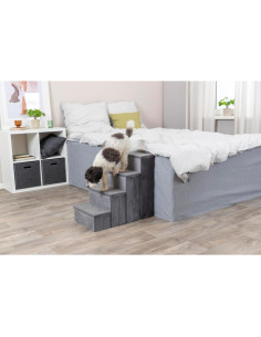 Escaleras para Perros TRIXIE 4 Pasos Plegables Gris 65x38 cm 2