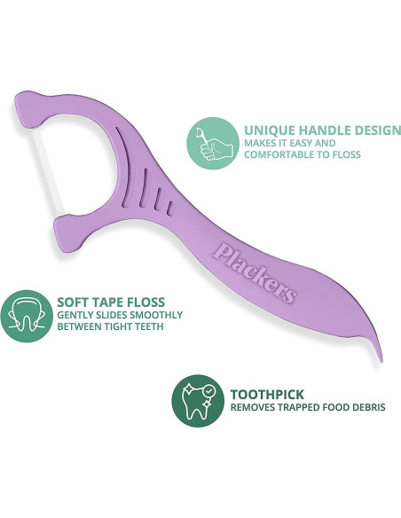 Hilos Dentales Plackers Gentleslide 90 Unidades Paquete de 2