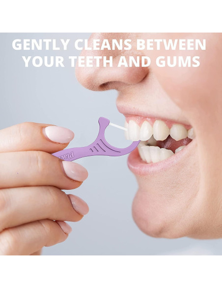 Hilos Dentales Plackers Gentleslide 90 Unidades Paquete de 2