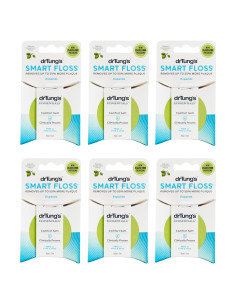 Hilo Dental Inteligente DrTung 27.43m Sabor Cardamomo Paquete 6