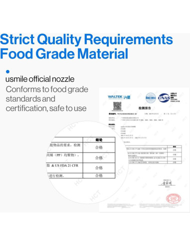 Consejos de Reemplazo usmile C10 para Flosser - Paquete de 2