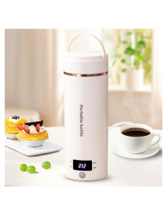 Hervidor Eléctrico Portátil Touxila 400ml Beige 4 Temperaturas