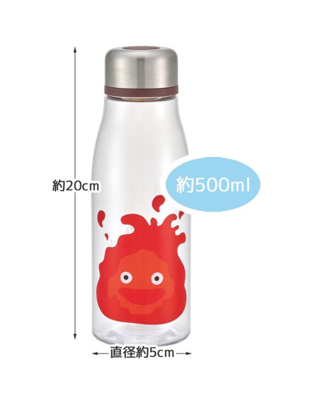 Botella de Agua Skater 500ml Calcifer - Infusor y Ligera