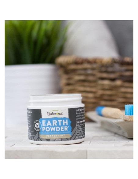 Polvo Natural para Dientes Redmond Earthpowder Menta 51g