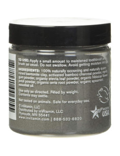 Polvo Blanqueador Natural para Dientes beMndful 77g 2