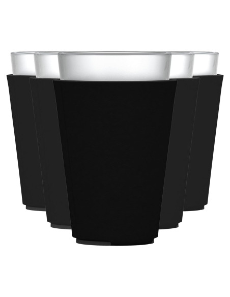 Mangas aislantes de vidrio TahoeBay 16oz en blanco - Paquete de 6