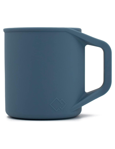 Taza de Silicona MYOTT 12 oz Plegable Aislante Azul Pizarra
