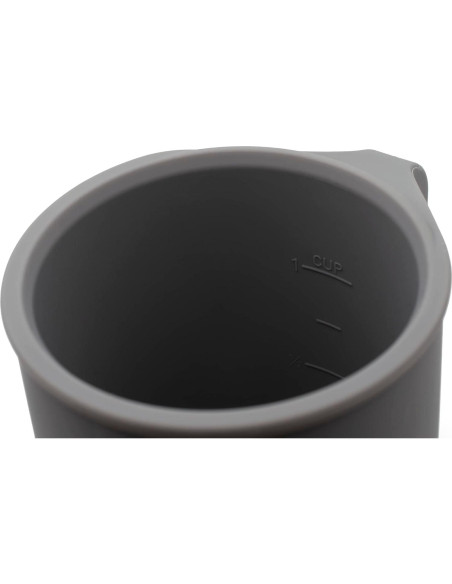 Taza de Silicona MYOTT 12 oz Plegable Aislante Azul Pizarra