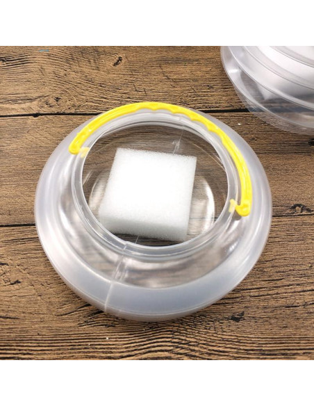 Cubo Plegable para Pinceles EXCEART 9.5x10 cm Reutilizable