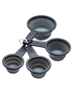 Tazas Medidoras Plegables MasterClass KitchenCraft 4 Pzs