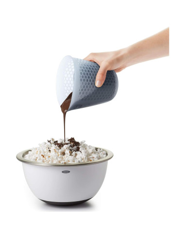 Taza Medidora de Silicona OXO 2 Tazas Transparente