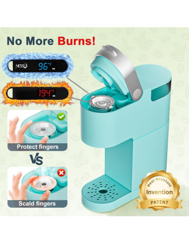 K Cups Reutilizables NESSUS de Acero Inoxidable - 2 Unidades