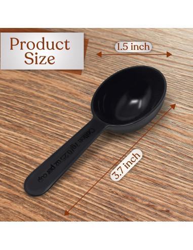 Cucharas Medidoras de Café Kolibrox - Paquete de 10 - 7g