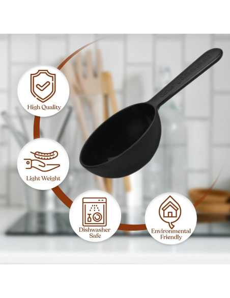 Cucharas Medidoras de Café Kolibrox - Paquete de 10 - 7g