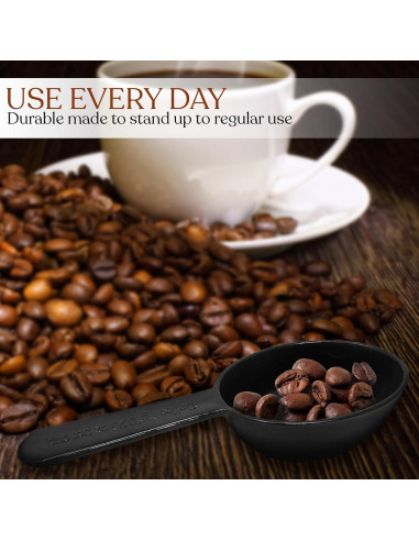 Cucharas Medidoras de Café Kolibrox - Paquete de 10 - 7g