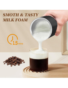 Espumador de Leche AIKAMI 4-en-1 Automático 200ml Acero Inoxidable 2