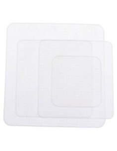 Cubiertas de Silicona Estirables Pokinge 4 Pcs para Alimentos