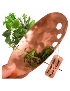 Deshojador de Hierbas de Cobre Ash Harbor - 14 x 9 cm