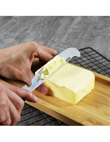 Cuchillo Multi-Función 4 en 1 Rfstekhnikos - Acero Inoxidable