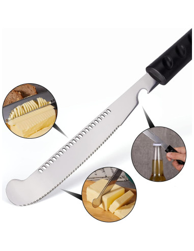 Cuchillo Multi-Función 4 en 1 Rfstekhnikos - Acero Inoxidable