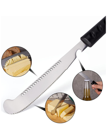 Cuchillo Multi-Función 4 en 1 Rfstekhnikos - Acero Inoxidable