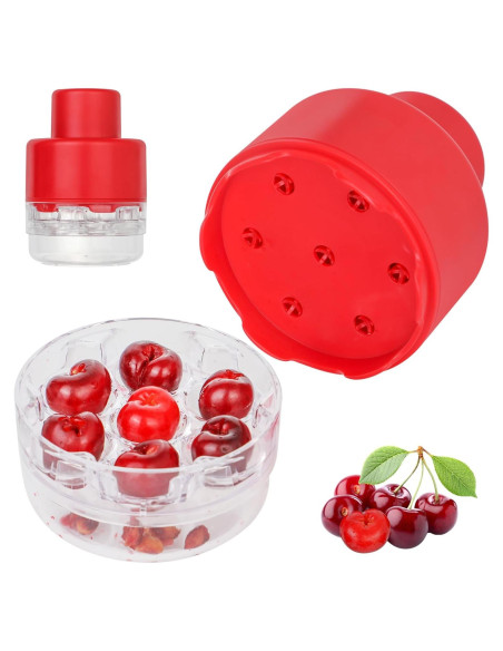 Deshuesador de Cereza Zorgons WPUS-012 Multifuncional Rojo