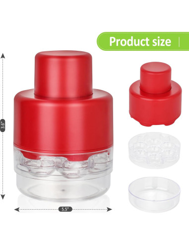 Deshuesador de Cereza Zorgons WPUS-012 Multifuncional Rojo