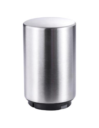 Abrebotellas Automático de Acero Inoxidable Plateado