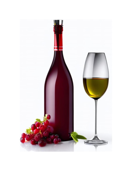 Tapones de Vino Reutilizables ENLAYER 24 Pcs Acero y Silicona