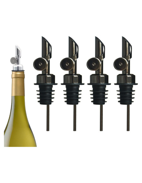 Vertedores de Botellas de Licor VIGOR PATH - Acero Inoxidable 4pcs