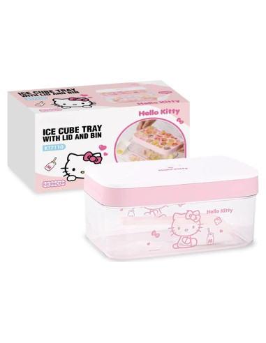 Bandeja de Hielo con Tapa Zmioviq 24 Cubos Silicona