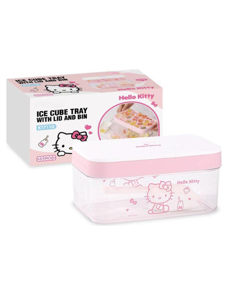 Bandeja de Hielo con Tapa Zmioviq 24 Cubos Silicona