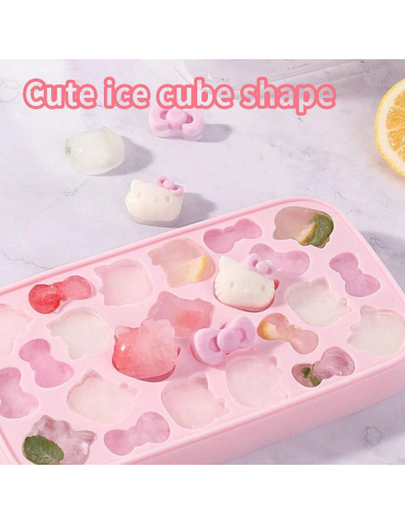 Bandeja de Hielo con Tapa Zmioviq 24 Cubos Silicona