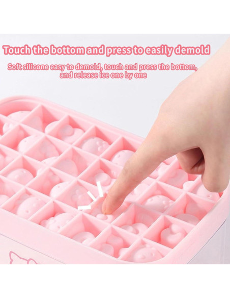 Bandeja de Hielo con Tapa Zmioviq 24 Cubos Silicona