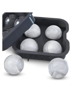 Hacedor de Bolas de Hielo BRENSTEN FROZ - Silicona 4cm Redondas