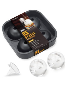 Hacedor de Bolas de Hielo BRENSTEN FROZ - Silicona 4cm Redondas 2