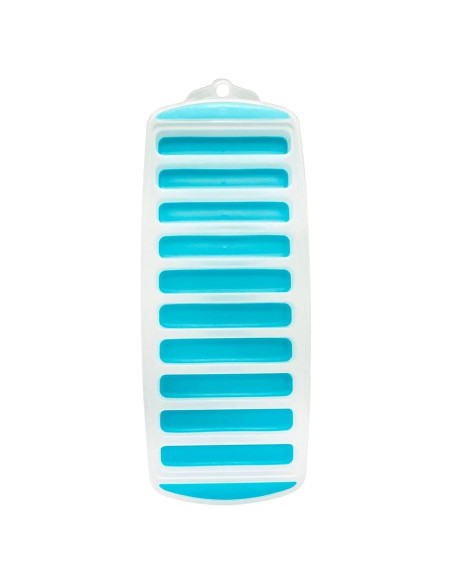 Bandeja de Hielo Rectangular Meadow Lane Azul 1-Pack Apta Lavavajillas