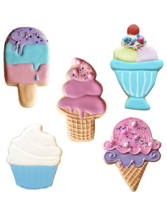 Cortador de Galletas Set Helado 5 Piezas Ann Clark 2