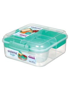 Contenedor Bento Box Sistema To Go 1.25L Multi-Compartimento