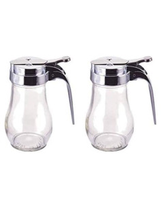 Dispensador de Jarabe Great Credentials 396g Vidrio Zinc