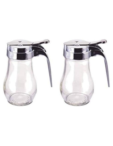 Dispensador de Jarabe Great Credentials 396g Vidrio Zinc