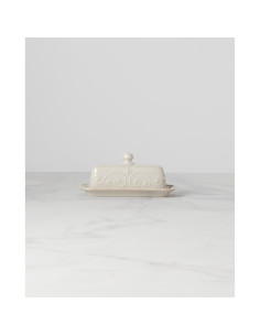 Plato Cubierto para Mantequilla Lenox French Perle Blanco 18cm 2