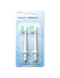 Punta de cepillo H2ofloss TT-8 para irrigador oral - Paquete de 2