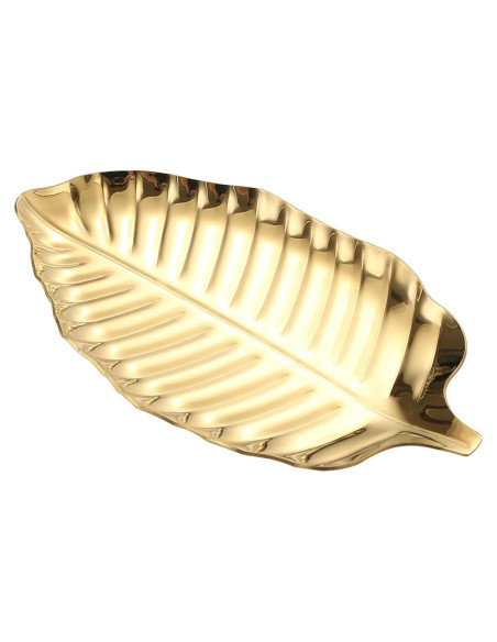 Soporte para Cuchara Dorado Tookie de Acero Inoxidable 17x9.3cm